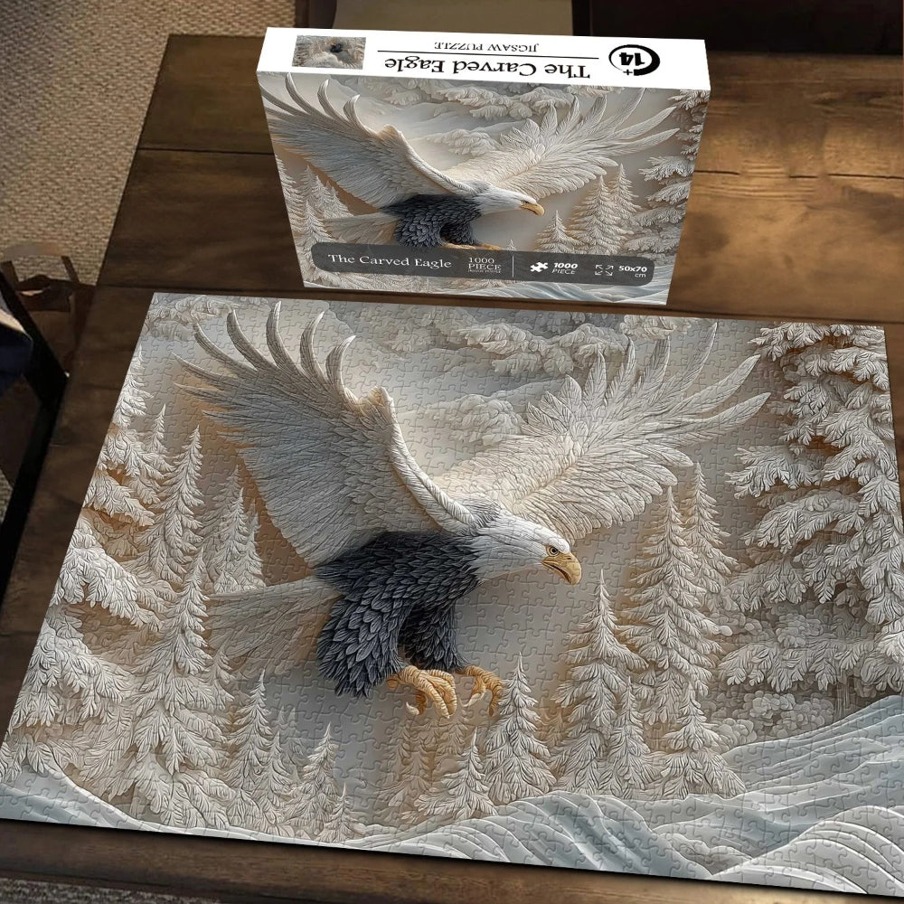The Carved Eagle Jigsaw Puzzle 1000 Pieces