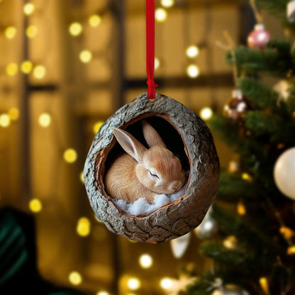Bunny - Animal Christmas Ornament CH090
