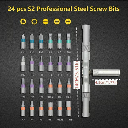 24 in 1 Magnetic Screwdriver Set🔥