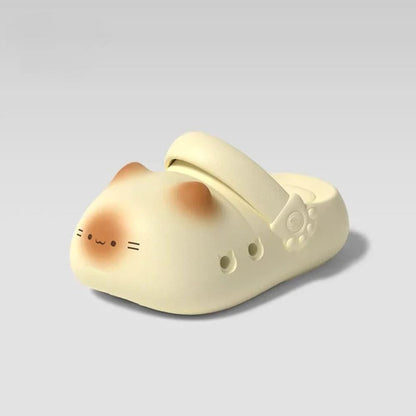 Cat Paw Print Clogs – Cute Cat Lover Slip-On Shoes That Leave Paw Prints