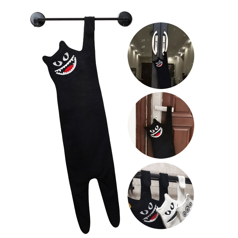 Adorable Cat Hand Towels - Dawn