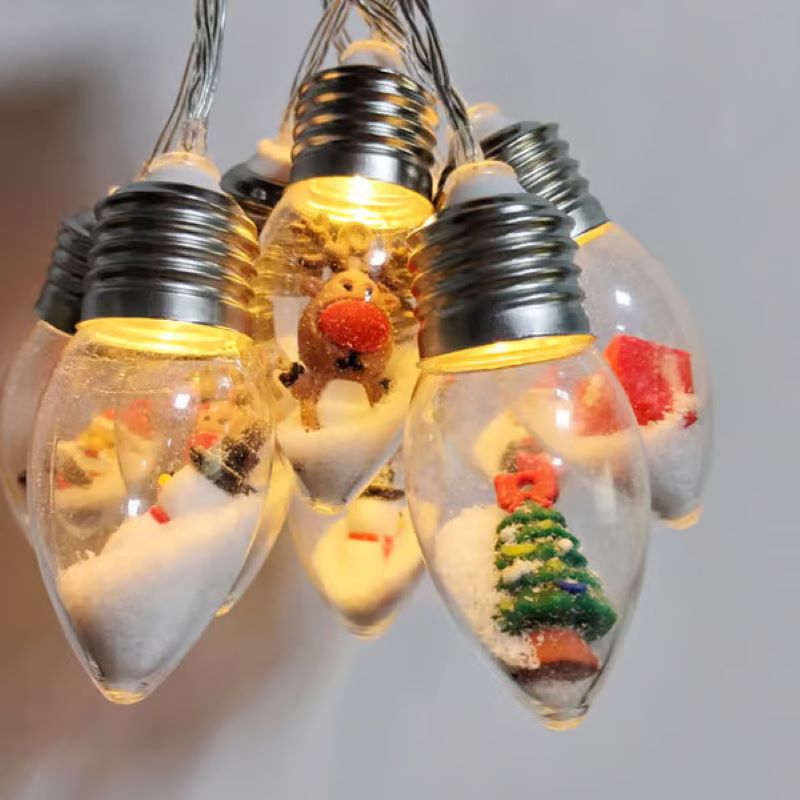 Christmas String Lights - Led Bulb String Lights