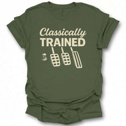 Classically Trained Train Pun T-Shirt