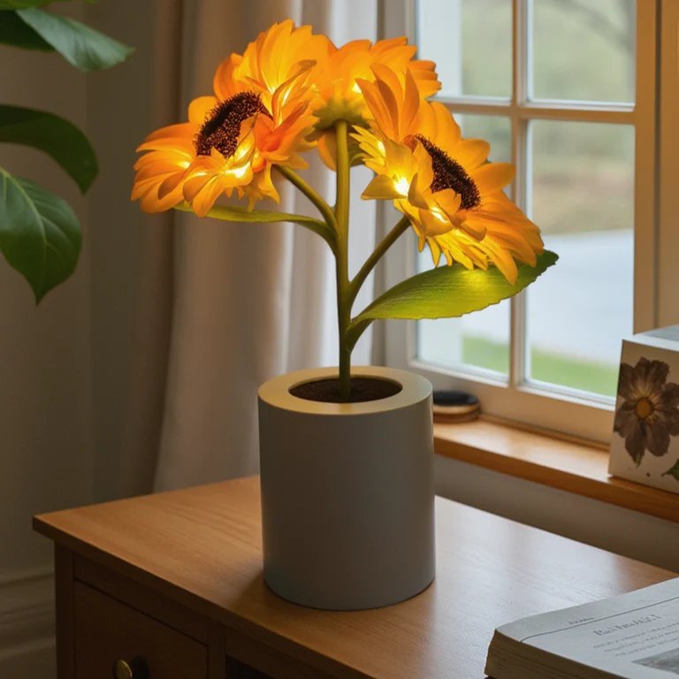 Sunflower Lamp 🌻
