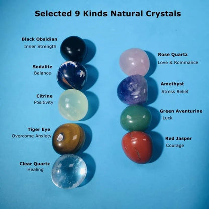 Crystal Stone Holder Necklace