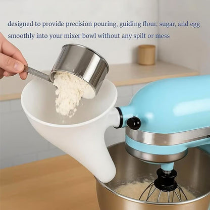 Flour Funnel For Kitchen Stand Mixer
