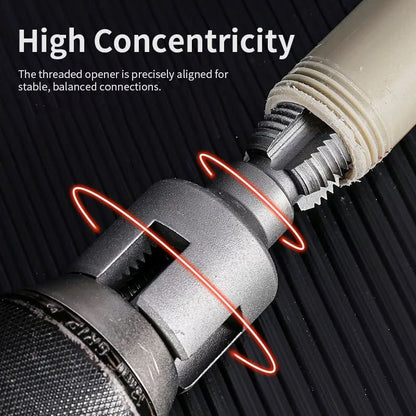 Integrated Internal & External Pipe Threading Tool