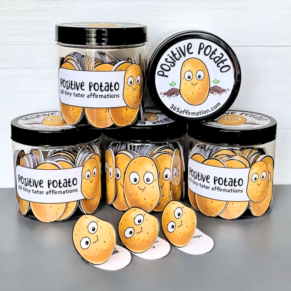 Positive Pickle Emotional Support Affirmation Cards