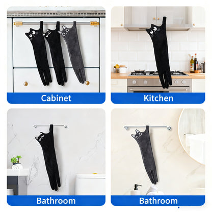 Adorable Cat Hand Towels - H550