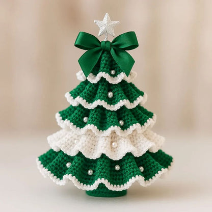 DIY Crochet Christmas Tree Kit – ✨Handmade Holiday Decoration Set