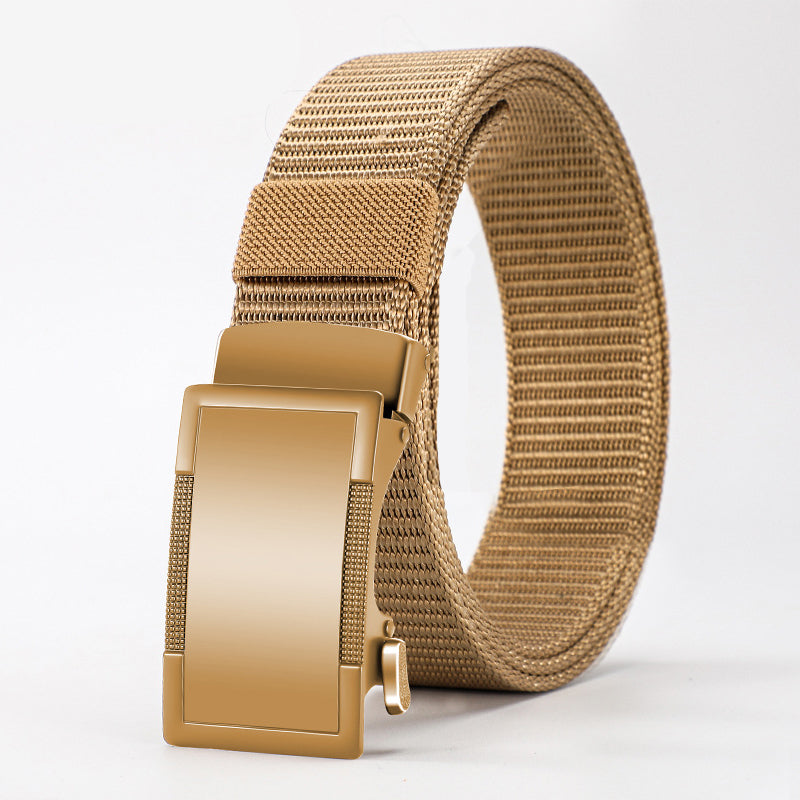 Ratchet Belt With Adjustable Buckle - Nylon Belt LR015