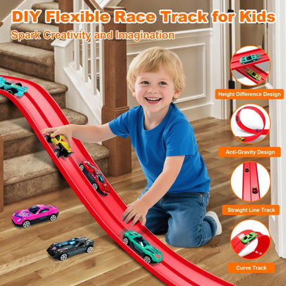 DIY Flexible Racing Track Toy