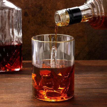 Cheers To Your Attitude - Funny Middle Finger 12.5 oz Whiskey Glass