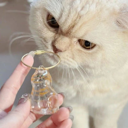 Cat Memorial Keychain Set - 6 Pcs