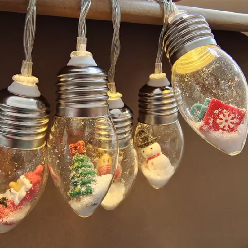 Christmas String Lights - Led Bulb String Lights