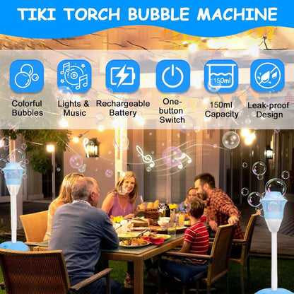 Adjustable-Height Magic Bubble Machine