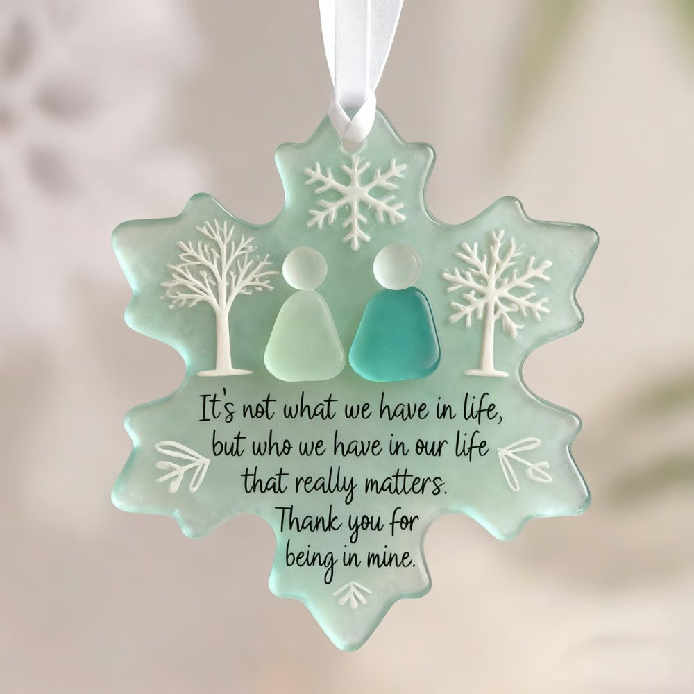 Shaped Sea Glass Friendship Decor Shaped by Nature & Crafted by Hand!