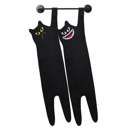 Adorable Cat Hand Towels - Bonnie