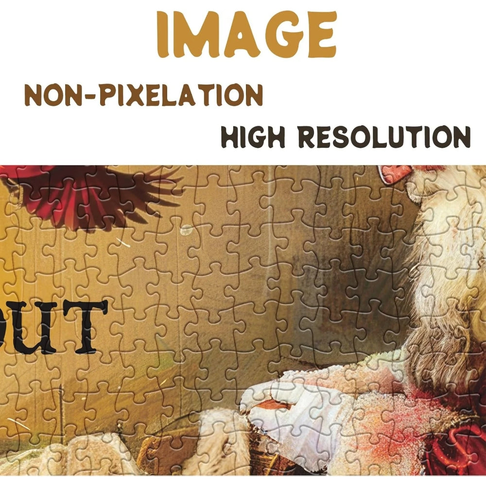 Nativity Gift Jigsaw Wooden Puzzle 1000 Pieces