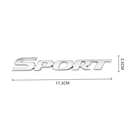 Sport - Emblem Sticker Badge, Funny Decals for Car, Truck, SUV, Motorcycle - TE029