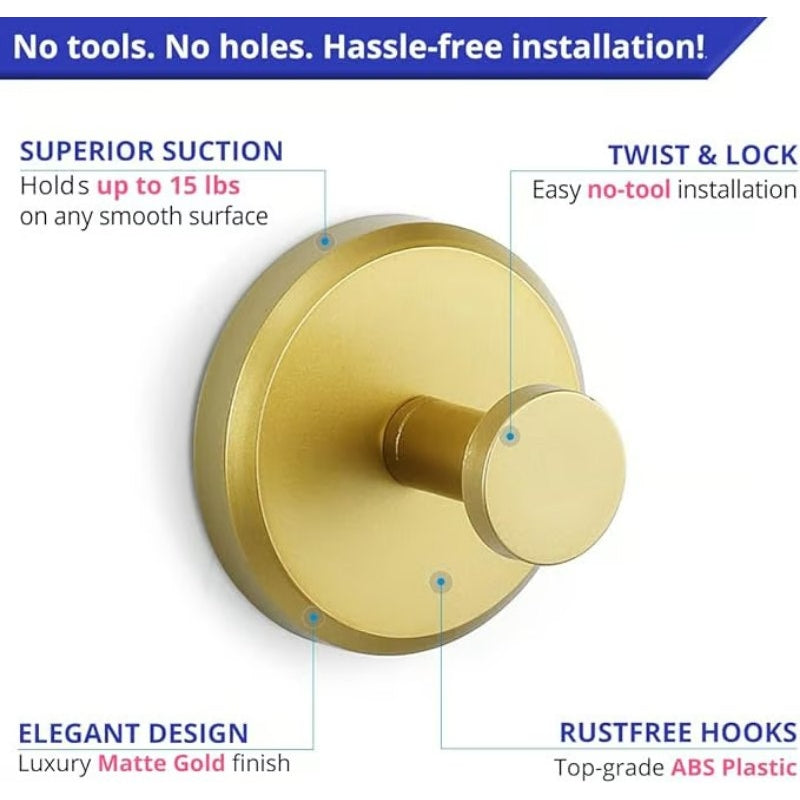 Upgraded Suction Cup Hooks