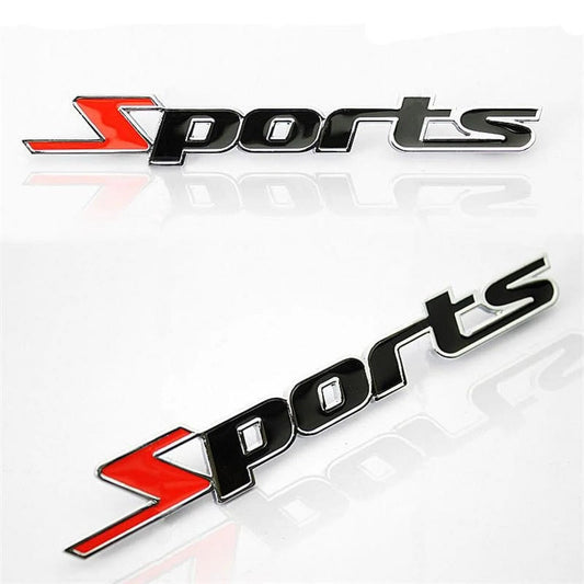 Sports - Emblem Sticker Badge, Funny Decals for Car, Truck, SUV, Motorcycle - TE028