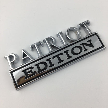 Patriot Edition - Emblem Sticker Badge, Funny Decals for Car, Truck, SUV, Motorcycle - TE038
