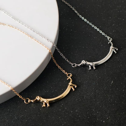 Elegant Dachshund Necklace