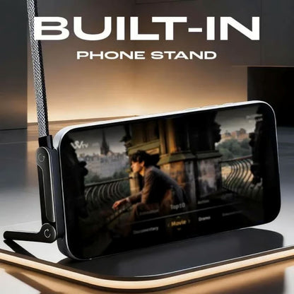 2-in-1 Invisible Holder Charger Cable - 240W Fast Charging Cord with Built-In Phone Stand