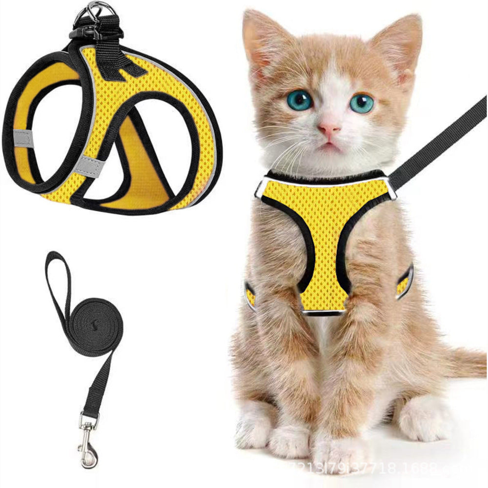 Escape-Proof Soft Mesh Harness