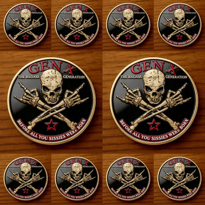 GEN X Coin – The Ultimate Tribute to the Badass Generation