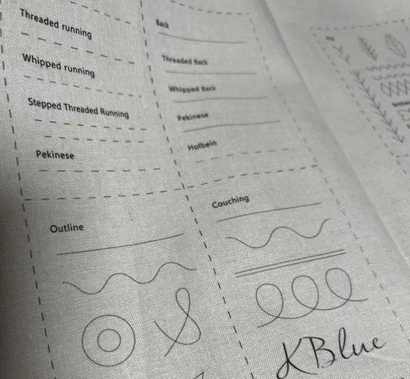 Embroidery Stitch Book