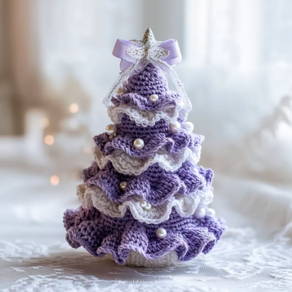 DIY Crochet Christmas Tree Kit – ✨Handmade Holiday Decoration Set