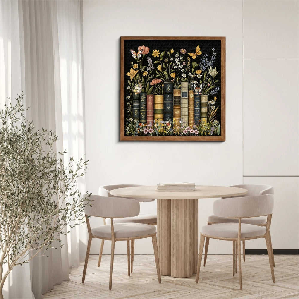 Wildflower Pages Jigsaw Wooden Puzzle 1000 Pieces