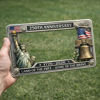 250th Anniversary Commemorative License Plate Frame