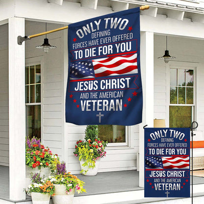 Veterans Day Flag Jesus Christ And The American Flag - C039