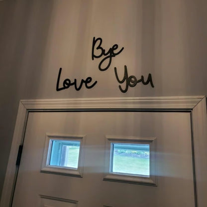 Wooden Wall Hanging Sign Decoration