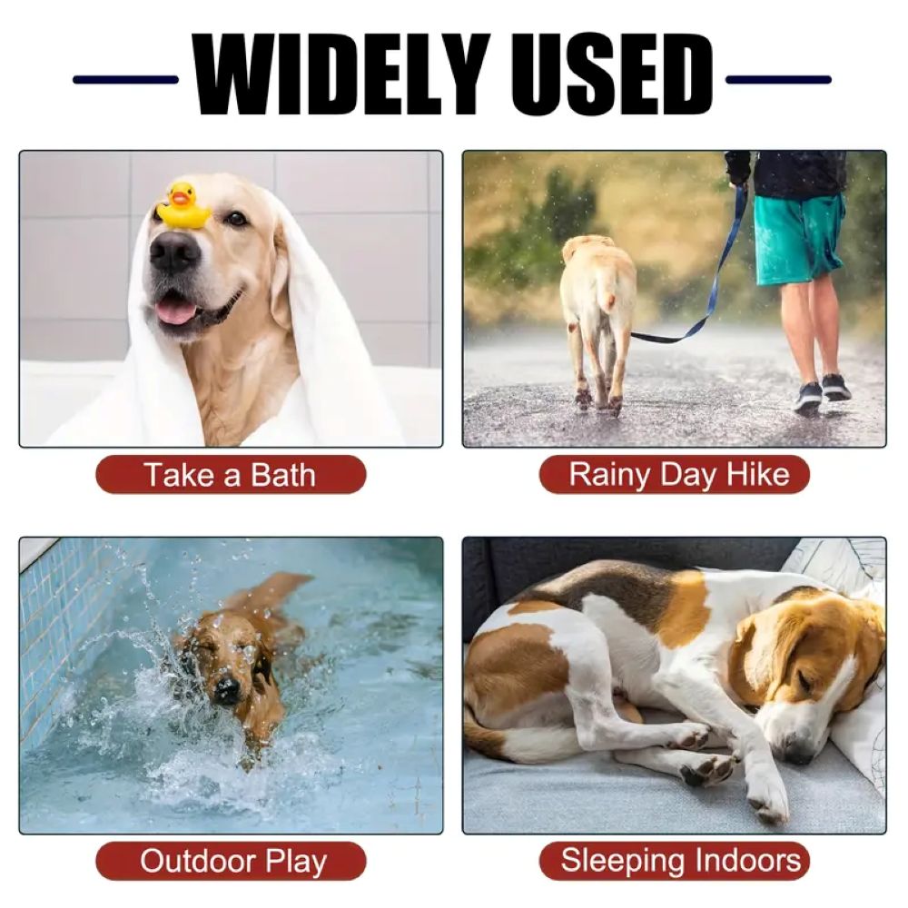 Quick-Drying Dog Bathrobe - Super Absorbent Soft Pet Towel Wrap