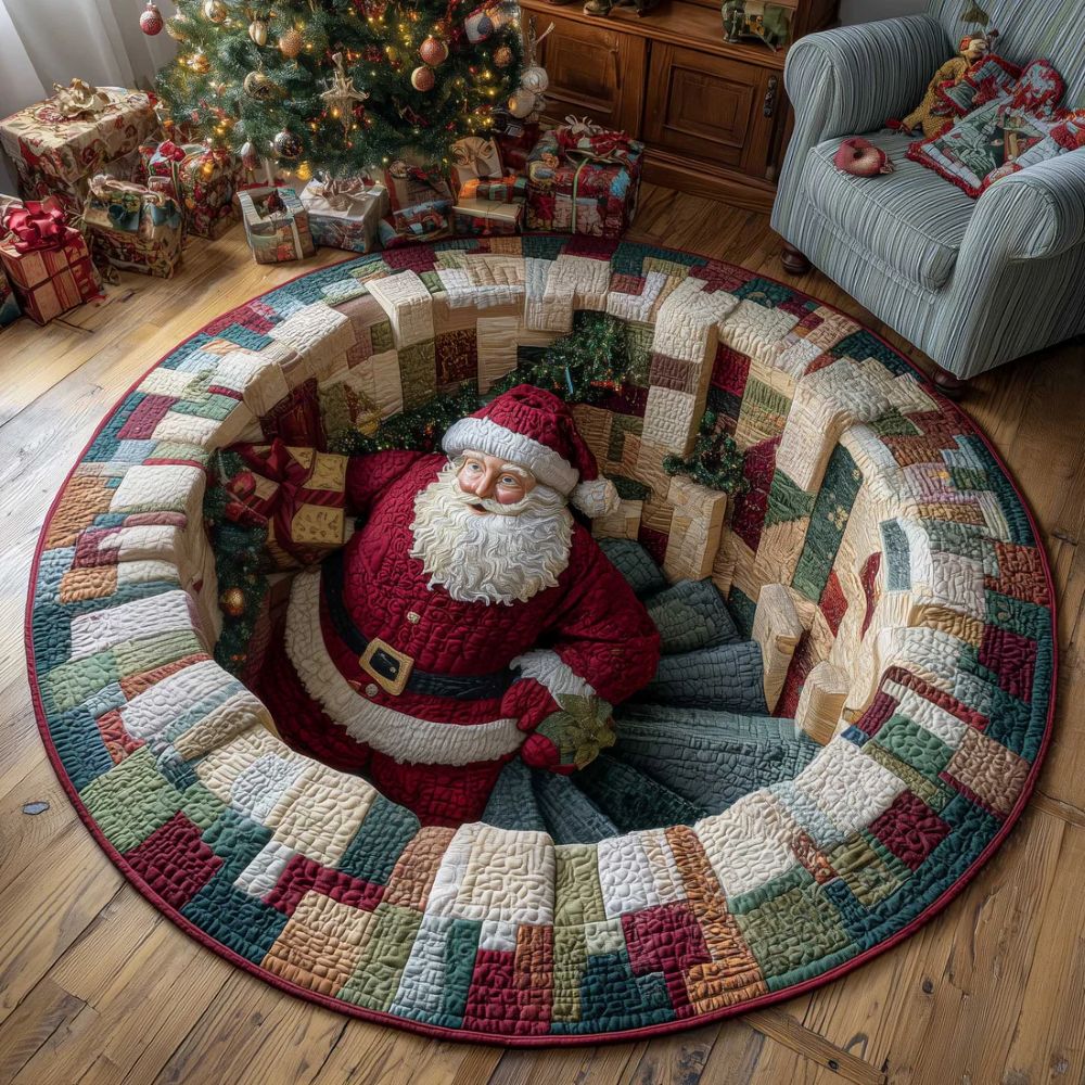 Jolly Workshop - Christmas Round Rug - JW005
