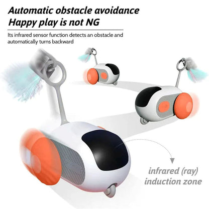 Smart Interactive Remote Control Toy Car For Cats