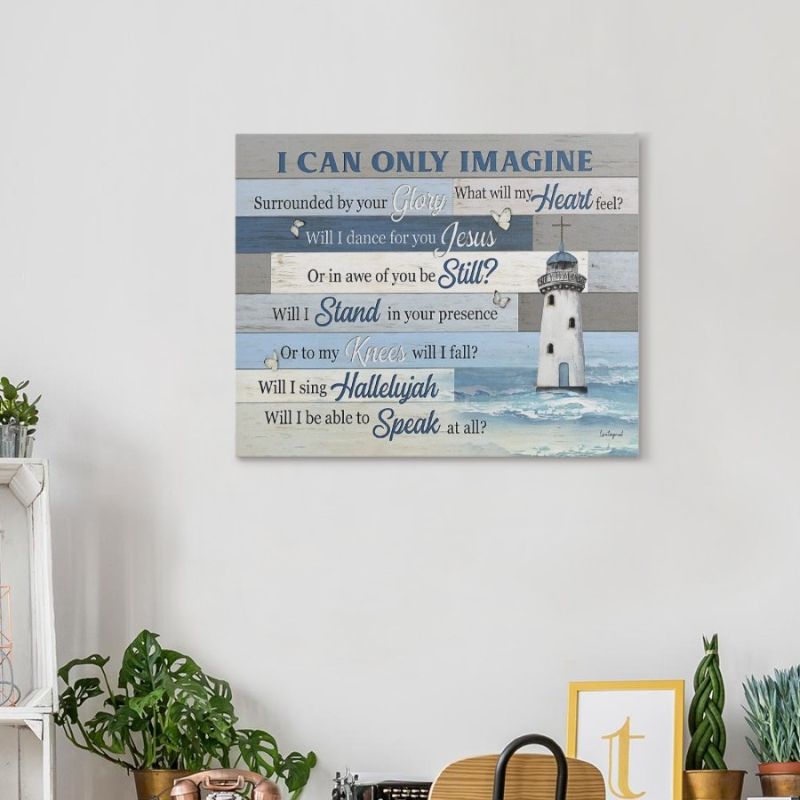 I Can Only Imagine - D362 - Gallery Wrapped Canvas Prints