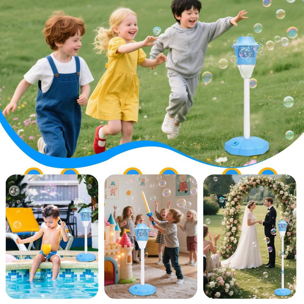 Adjustable-Height Magic Bubble Machine