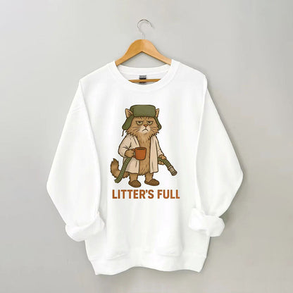 Litter's Full - Cat Sweatshirt