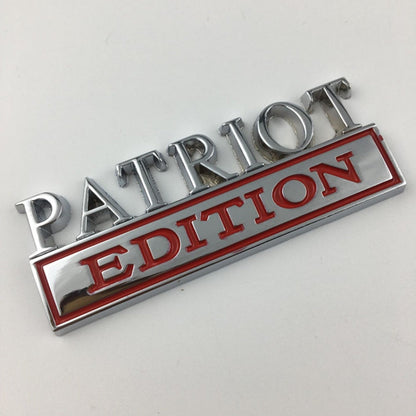 Patriot Edition - Emblem Sticker Badge, Funny Decals for Car, Truck, SUV, Motorcycle - TE038