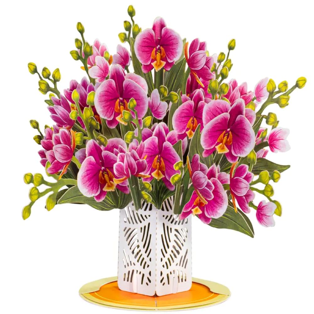 Paper Love Flower Bouquet Pop-Up Card