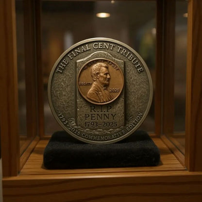 Final Cent Tribute Coin