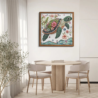 Wave Spirit Jigsaw Wooden Puzzle 1000 Pieces - Turtle