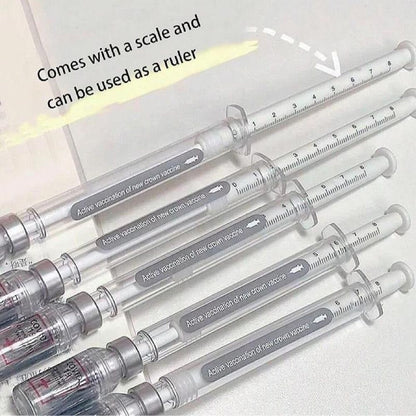 Syringe Shape Gel Pens – Fun Design With Smooth Writing