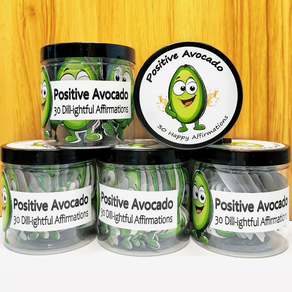Positive Pickle Emotional Support Affirmation Cards