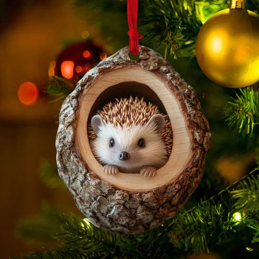 Hedgehog - Animal Christmas Ornament CH005